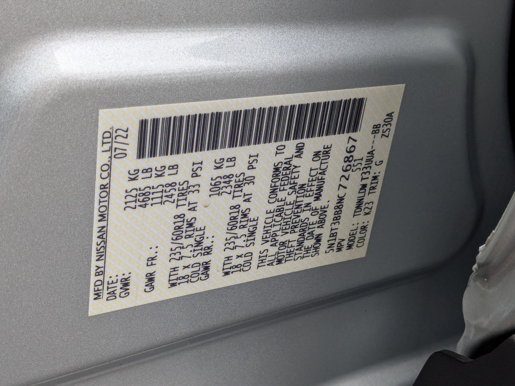 Certified 2022 Nissan Rogue SV image 27