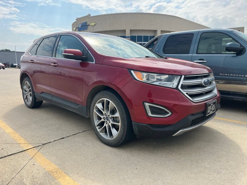 Used 2018 Ford Edge Titanium w/ Equipment Group 301A AWD/4WD image 1