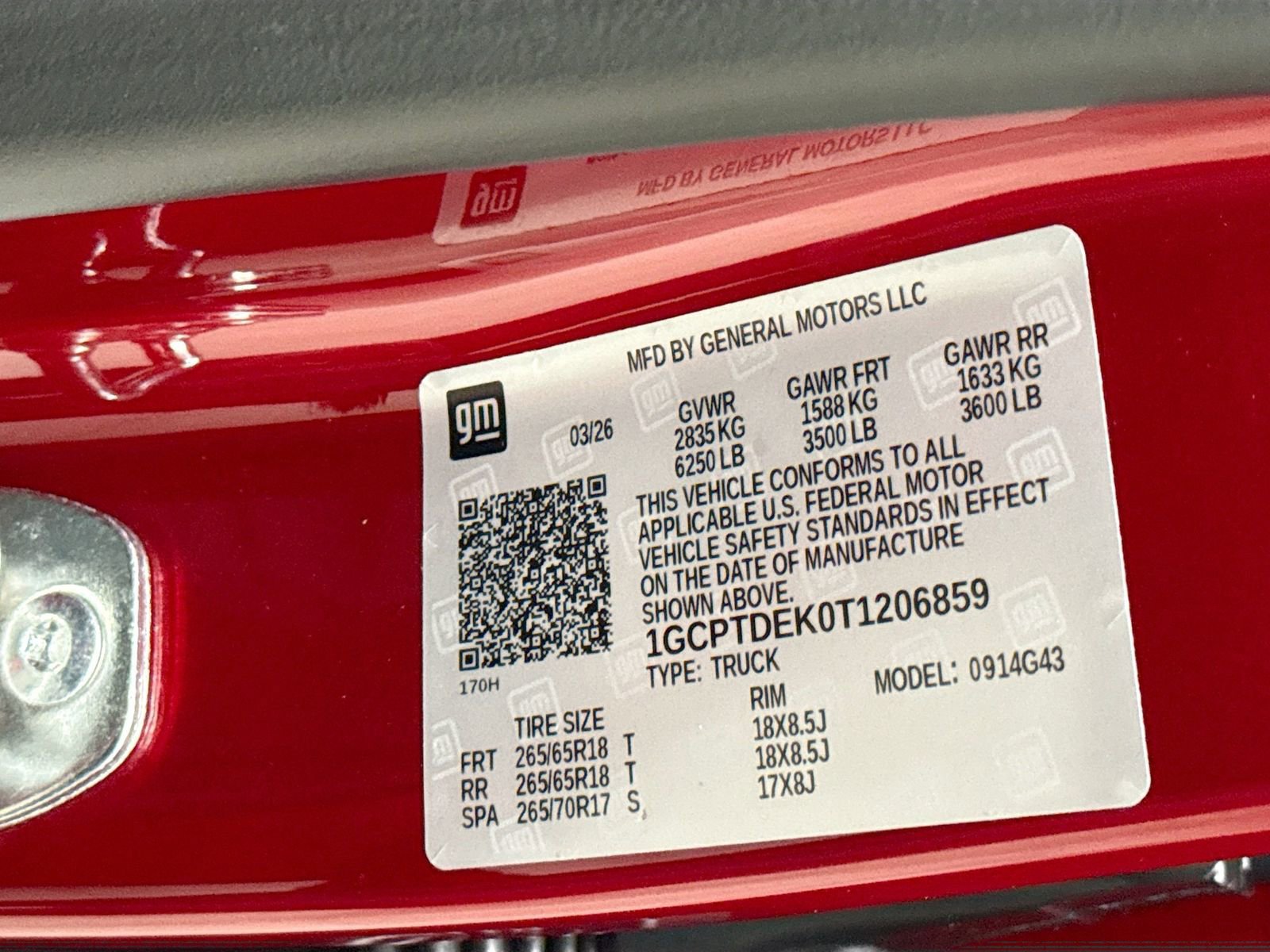 New 2026 Chevrolet Colorado Z71 w/ Technology Package image 36