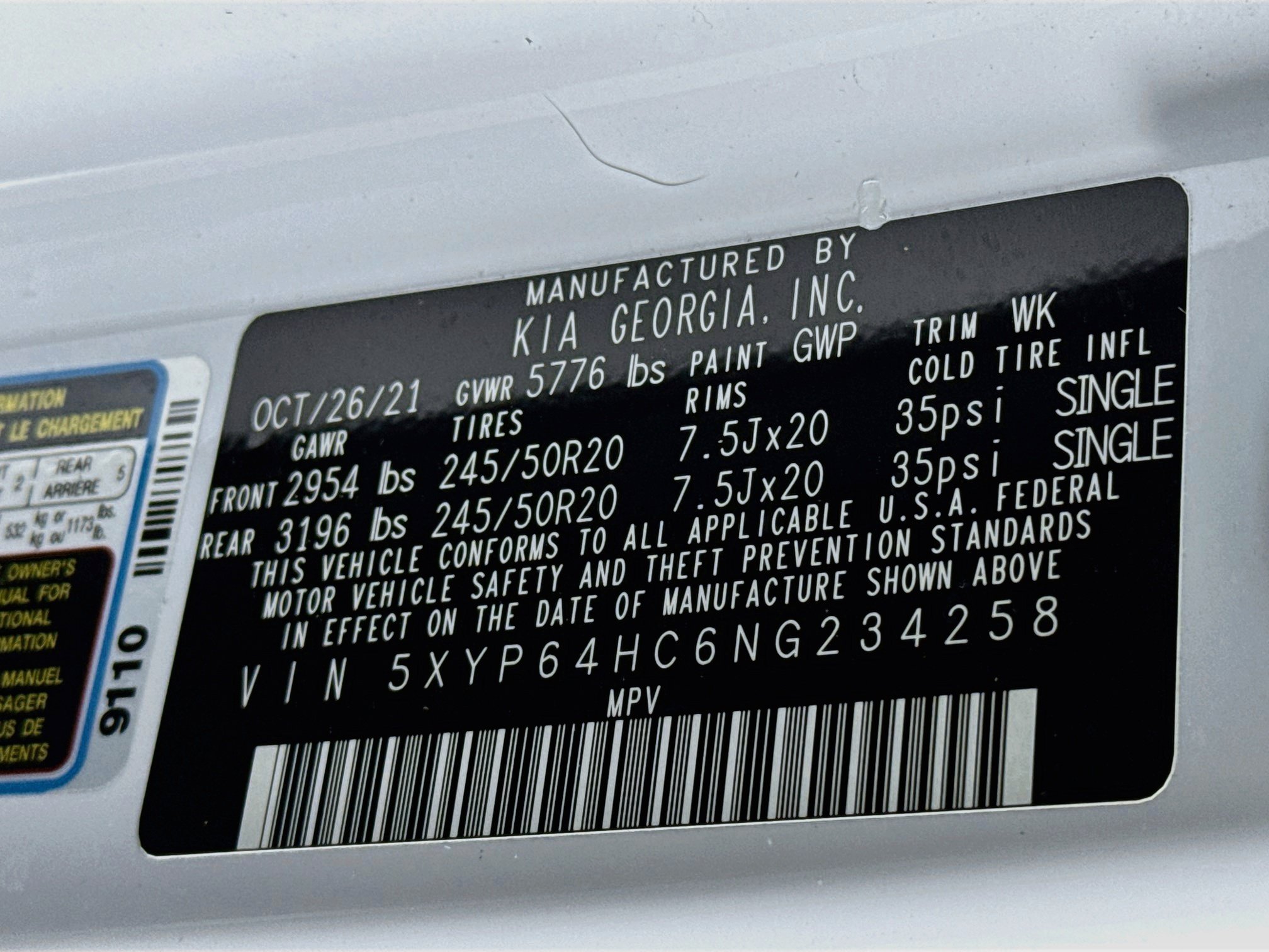 Used 2022 Kia Telluride S FWD image 35