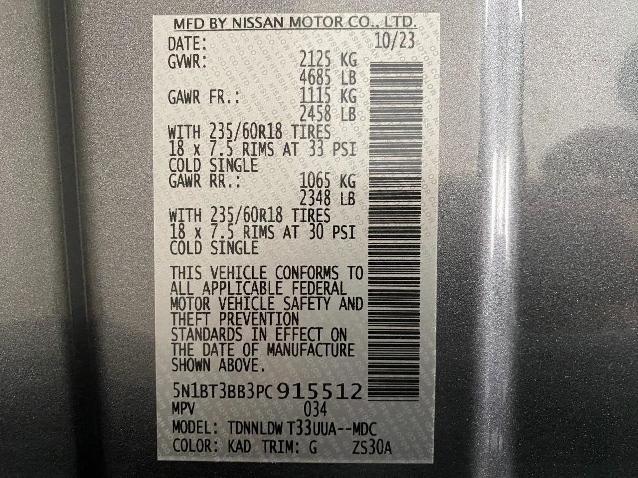 Certified 2023 Nissan Rogue SV image 31