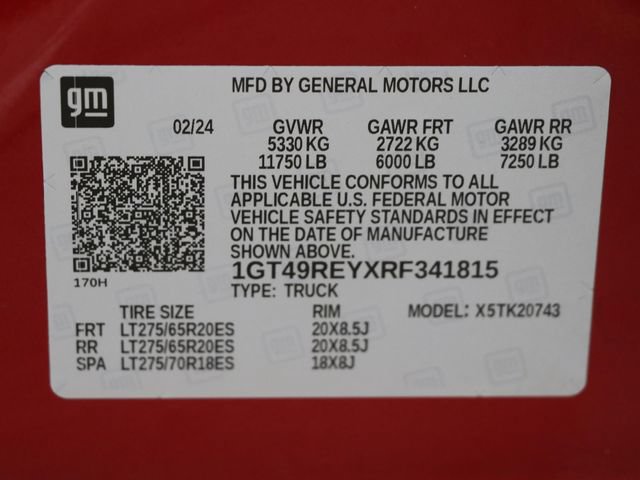 Used 2024 GMC Sierra 2500 Denali w/ Denali Reserve Package AWD/4WD image 32