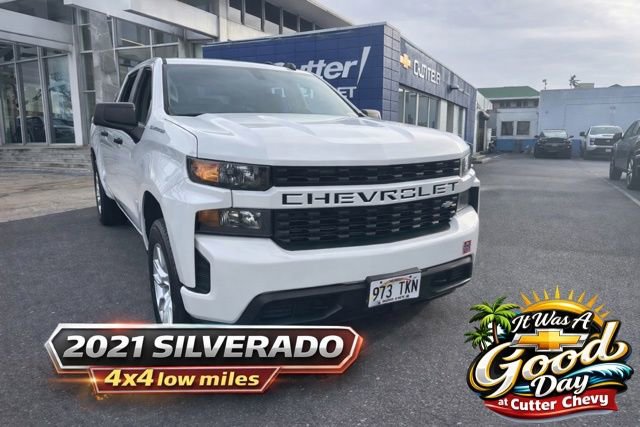 Used 2021 Chevrolet Silverado 1500 Custom