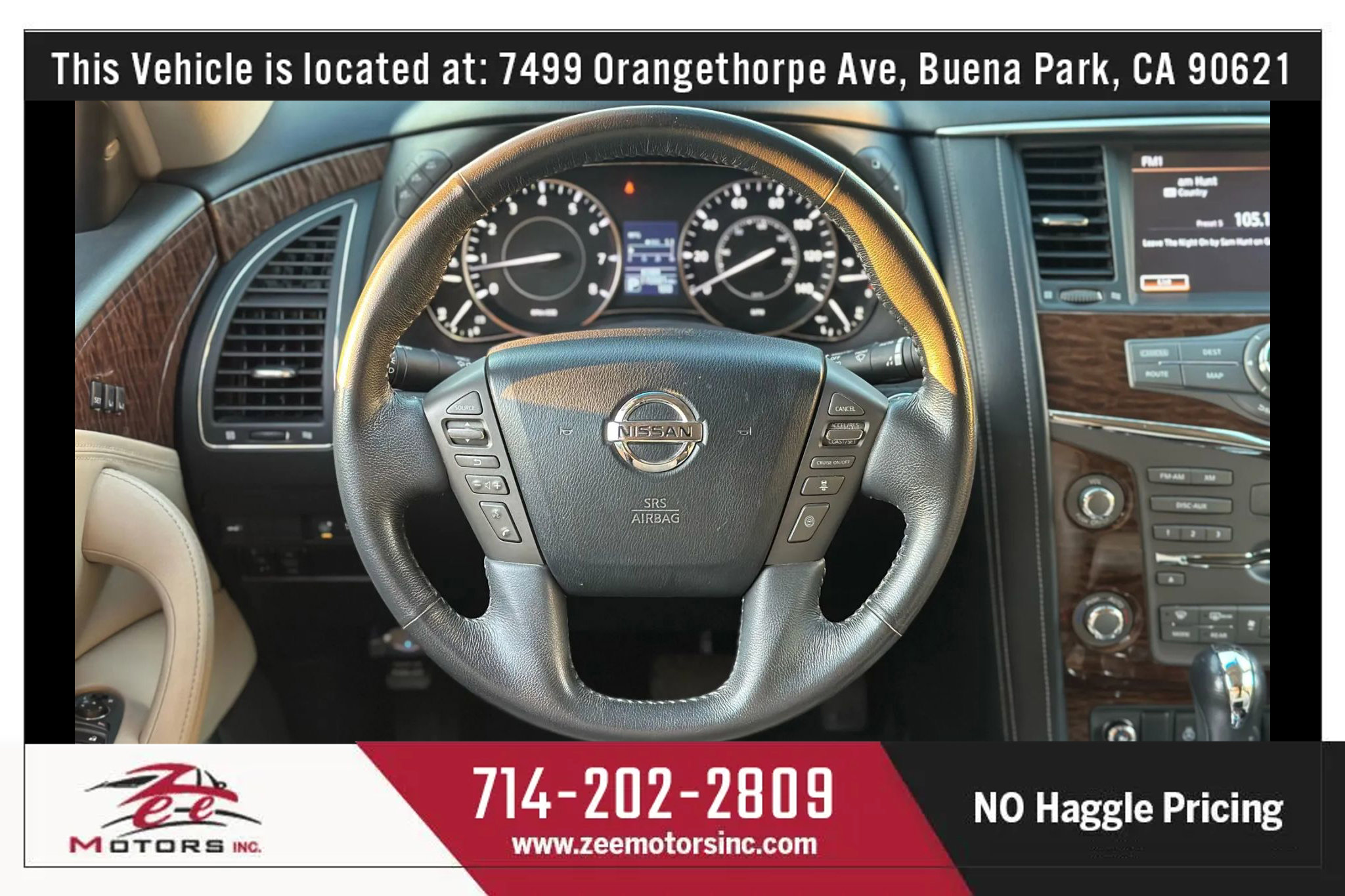 Used 2017 Nissan Armada Platinum w/ Captain Seat Package image 19