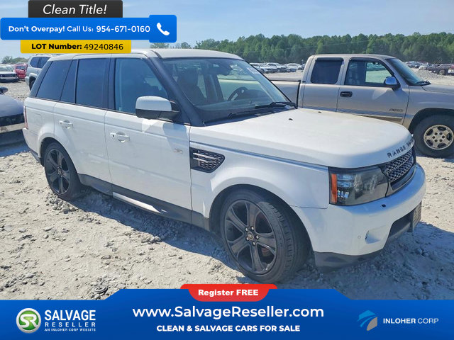 Used 2013 Land Rover Range Rover Sport HSE LUX w/ HSE Luxury Silver Pkg AWD/4WD image 5