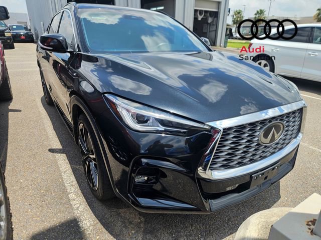 Used 2022 INFINITI QX55 Luxe w/ Cargo Package AWD/4WD video 1