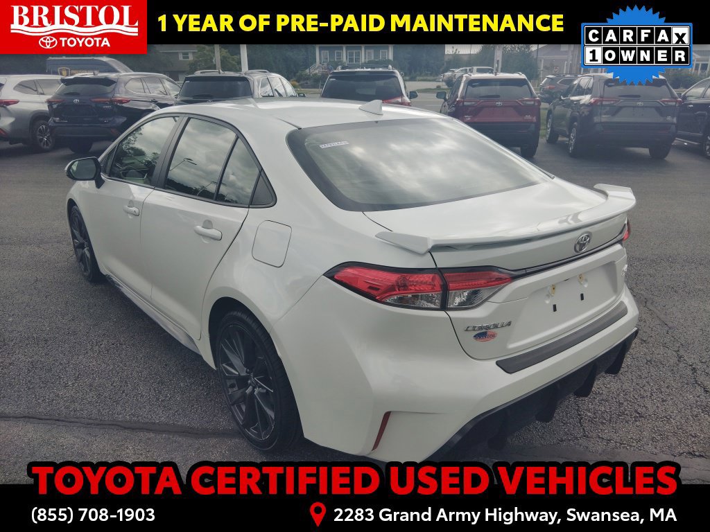 Certified 2023 Toyota Corolla SE w/ SE Premium Package FWD image 7
