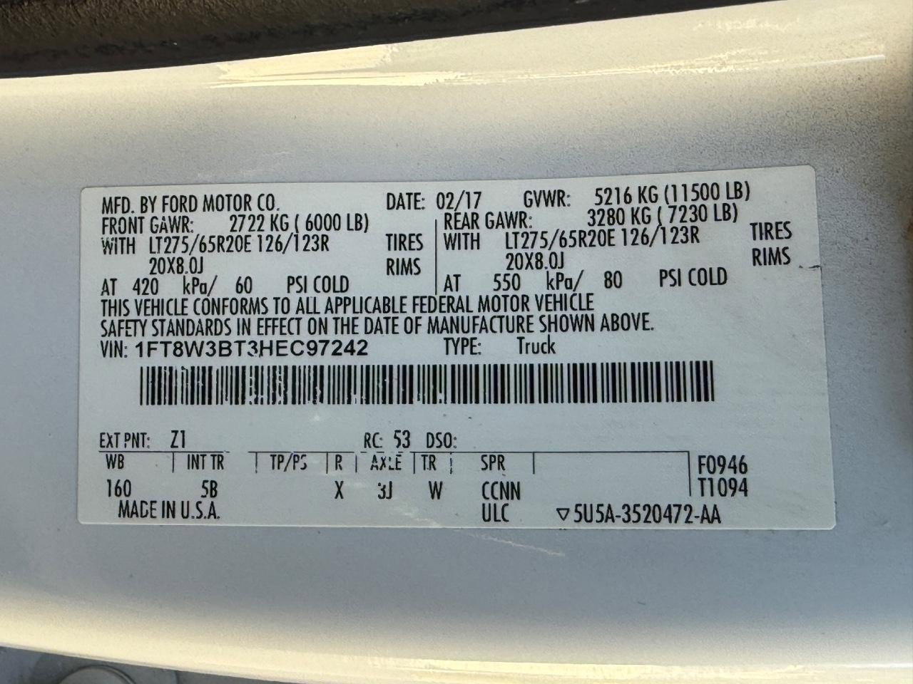 Used 2017 Ford F350 Lariat w/ Lariat Value Package image 26