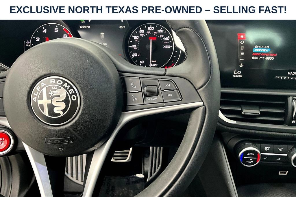 Used 2019 Alfa Romeo Giulia Ti Sport w/ Quick Order Package 22U Sport RWD image 26