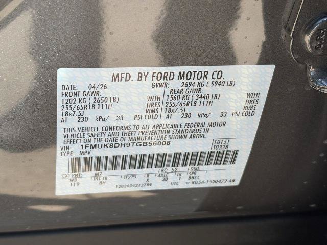 New 2026 Ford Explorer Active AWD/4WD image 56