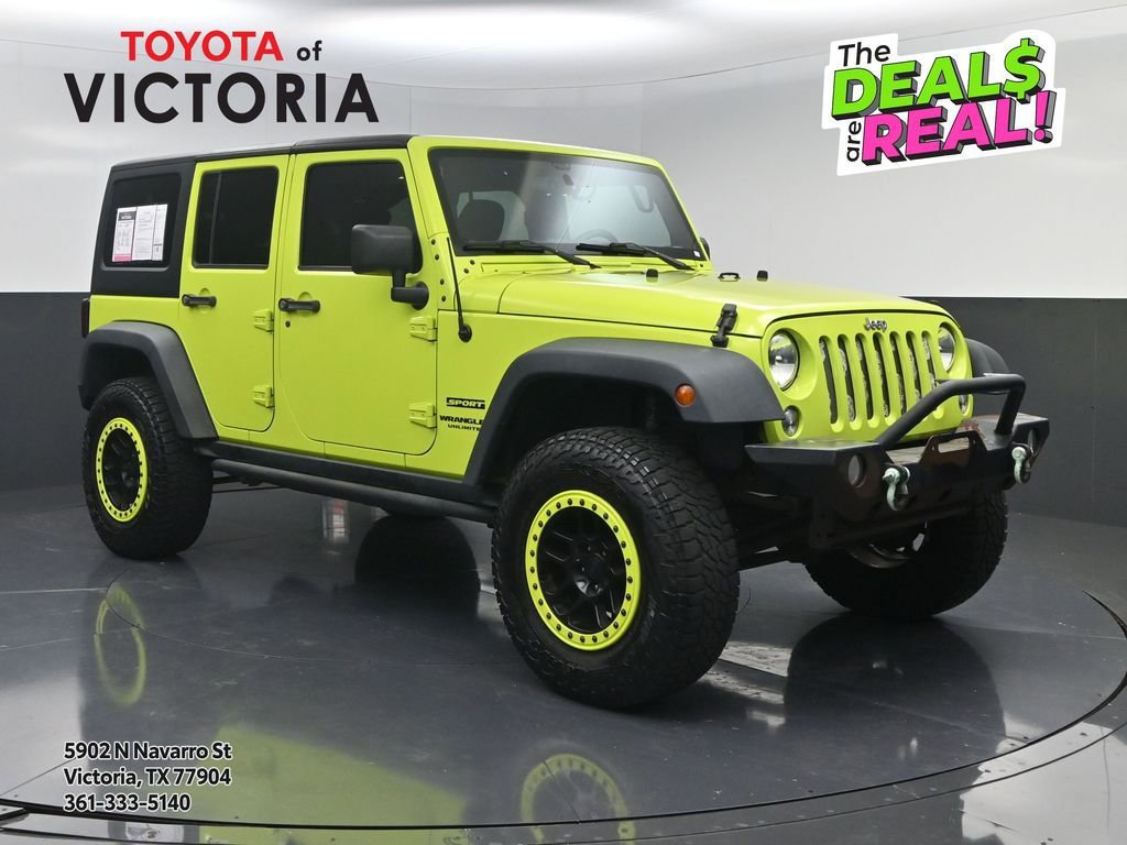 Used 2016 Jeep Wrangler Unlimited Sport w/ Quick Order Package 24S