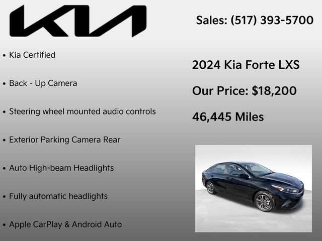 Used 2024 Kia Forte LXS image 7