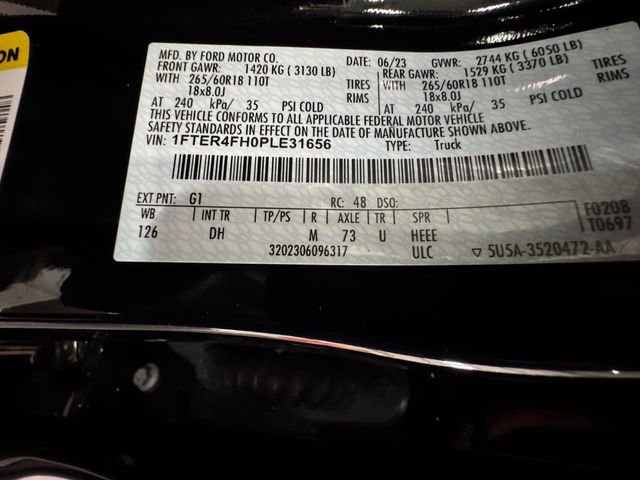 Used 2023 Ford Ranger Lariat w/ FX4 Off-Road Package image 26