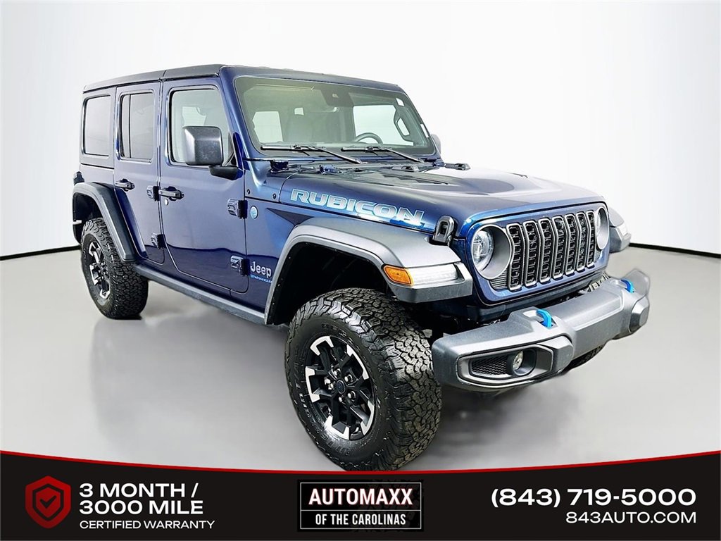 Used 2025 Jeep Wrangler Unlimited Rubicon 4xe w/ Technology Group