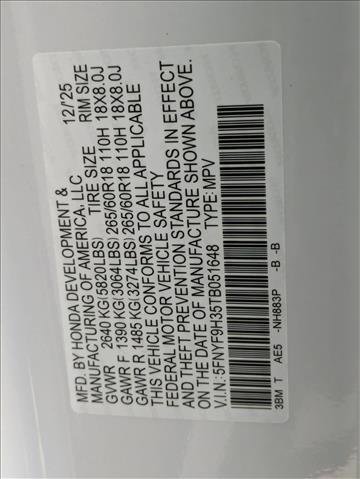 New 2026 Honda Passport RTL image 18