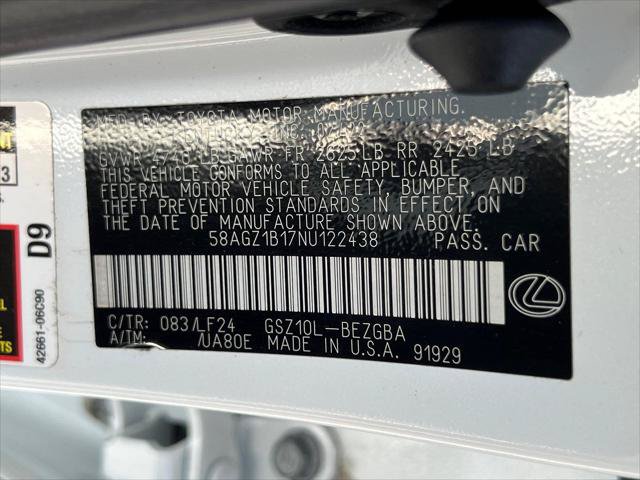 Certified 2022 Lexus ES 350 F Sport w/ Accessory Package FWD image 29