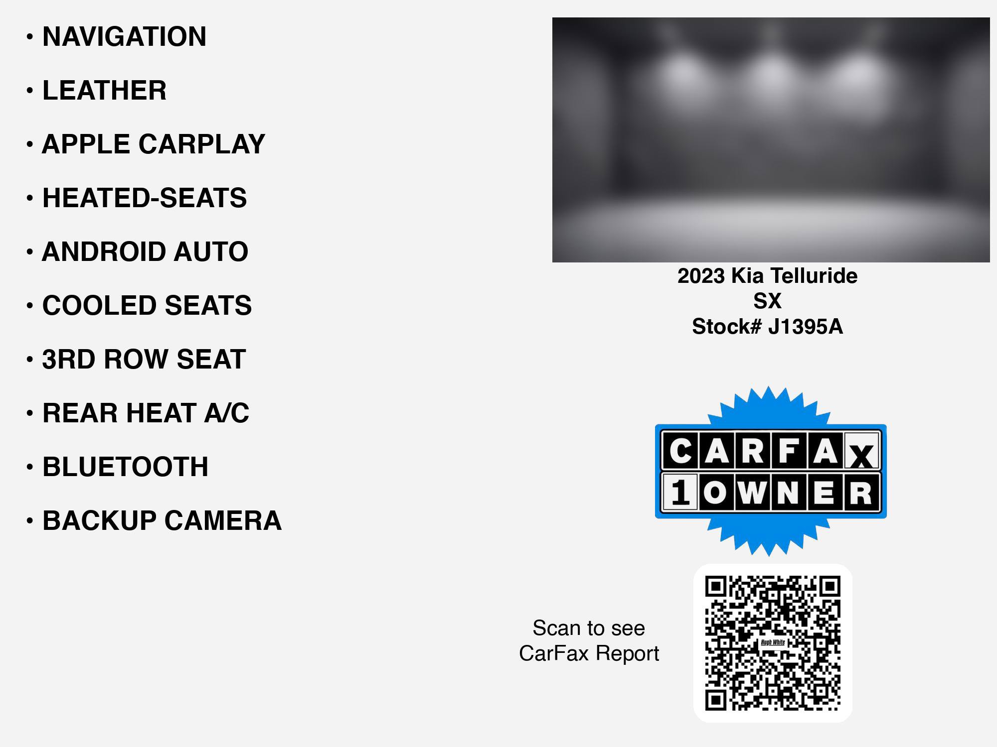 Used 2023 Kia Telluride SX FWD image 7