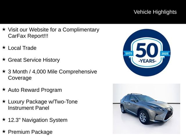 Used 2017 Lexus RX 350 AWD image 5