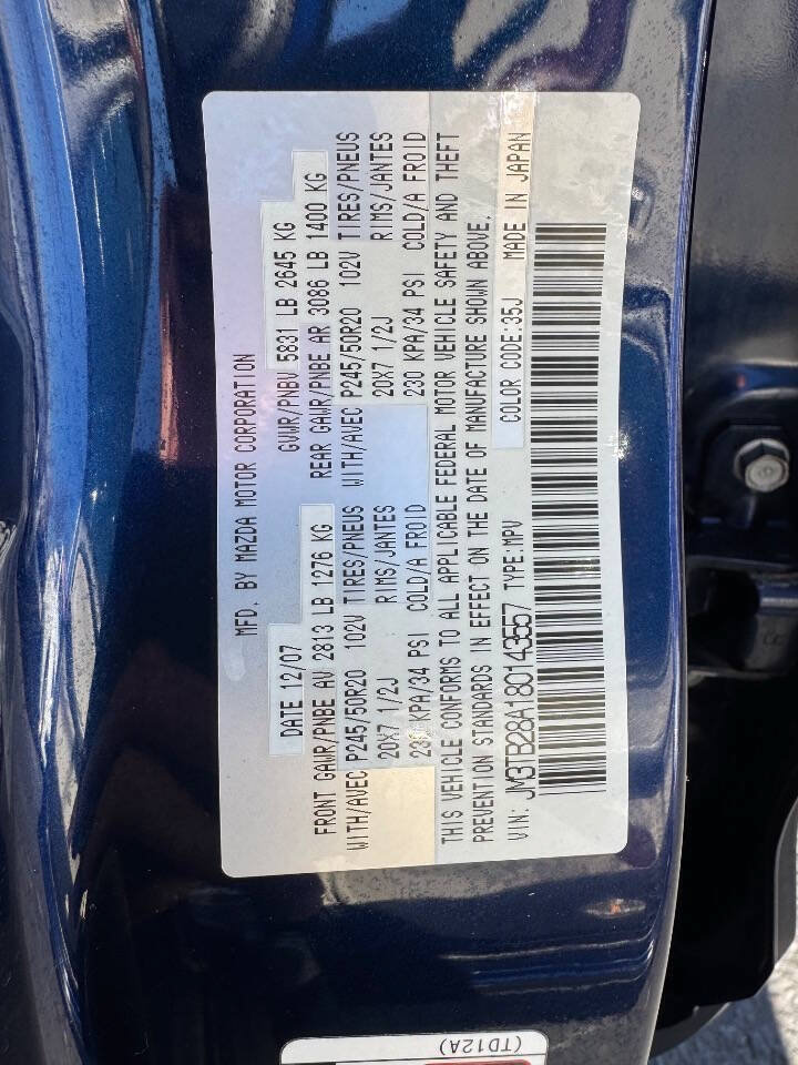 Used 2008 MAZDA CX-9 Grand Touring w/ Moonroof & Bose Audio Pkg FWD image 29