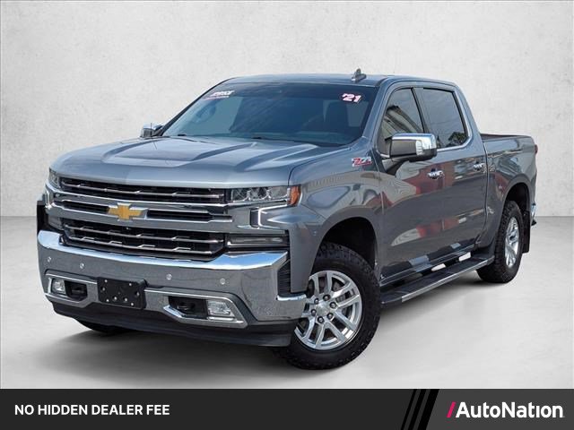 Used 2021 Chevrolet Silverado 1500 LTZ w/ Technology Package AWD/4WD image 1