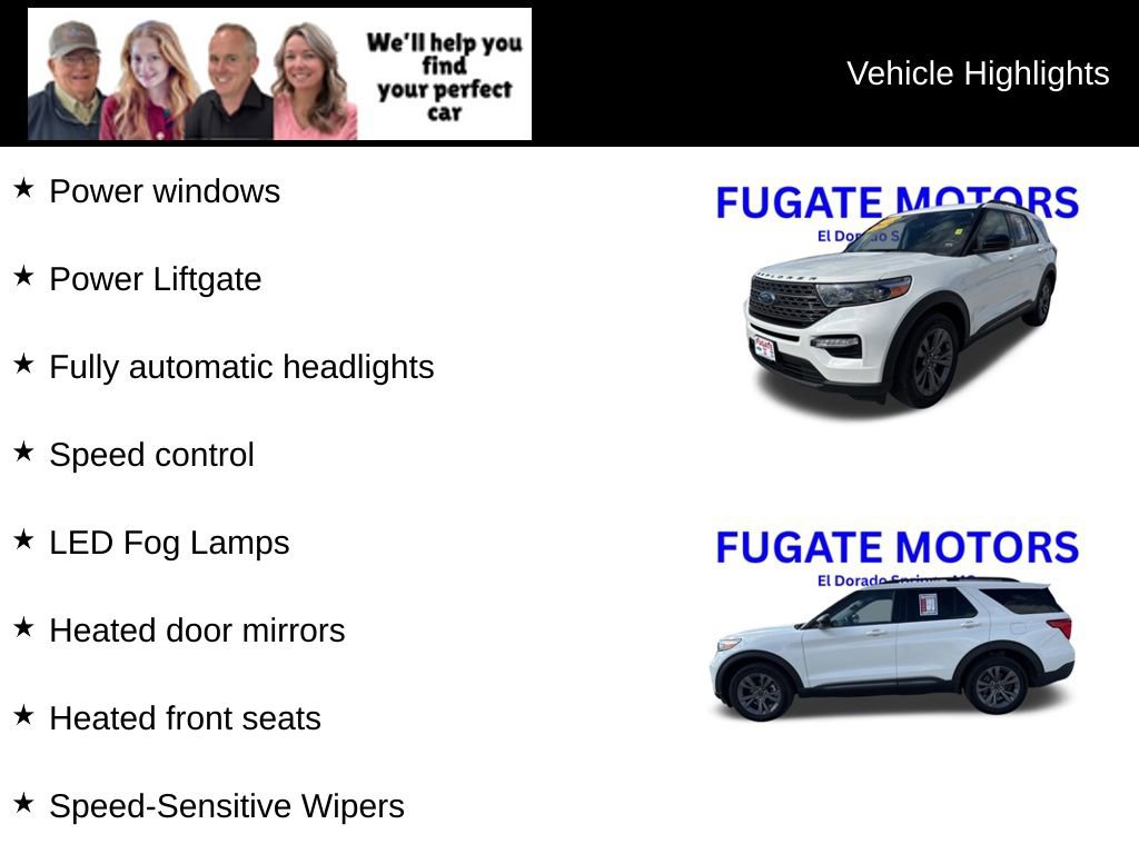 Used 2023 Ford Explorer XLT w/ Equipment Group 202A image 9