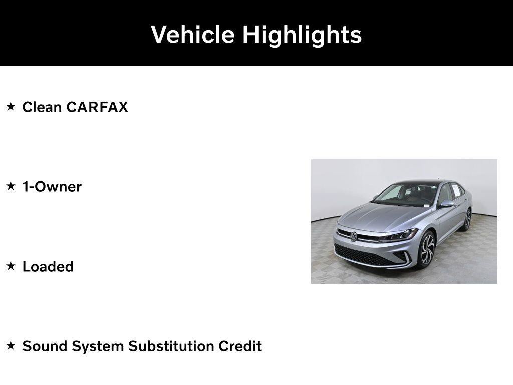 Used 2025 Volkswagen Jetta SEL FWD image 2