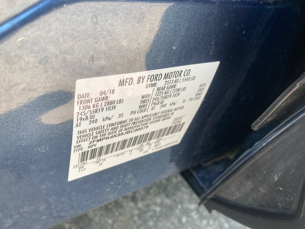 Used 2018 Ford Edge Titanium w/ Cold Weather Package AWD/4WD image 33