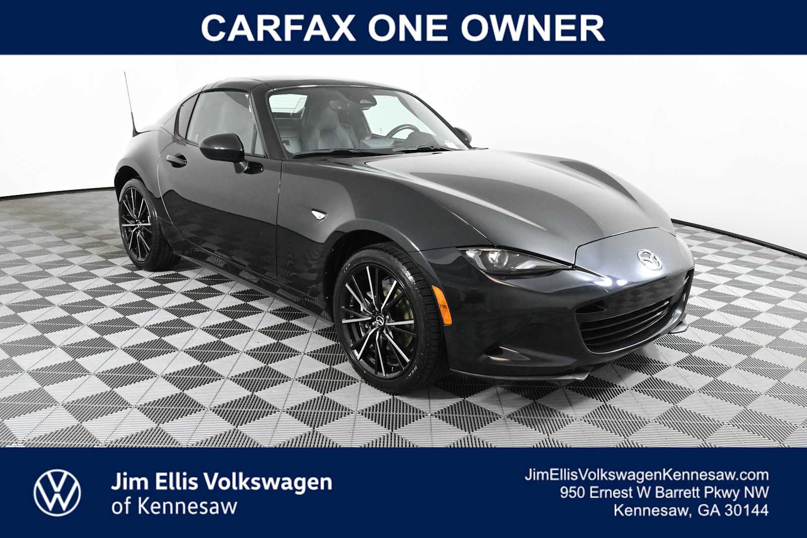 Used 2024 MAZDA MX-5 Miata RF Grand Touring RWD image 1