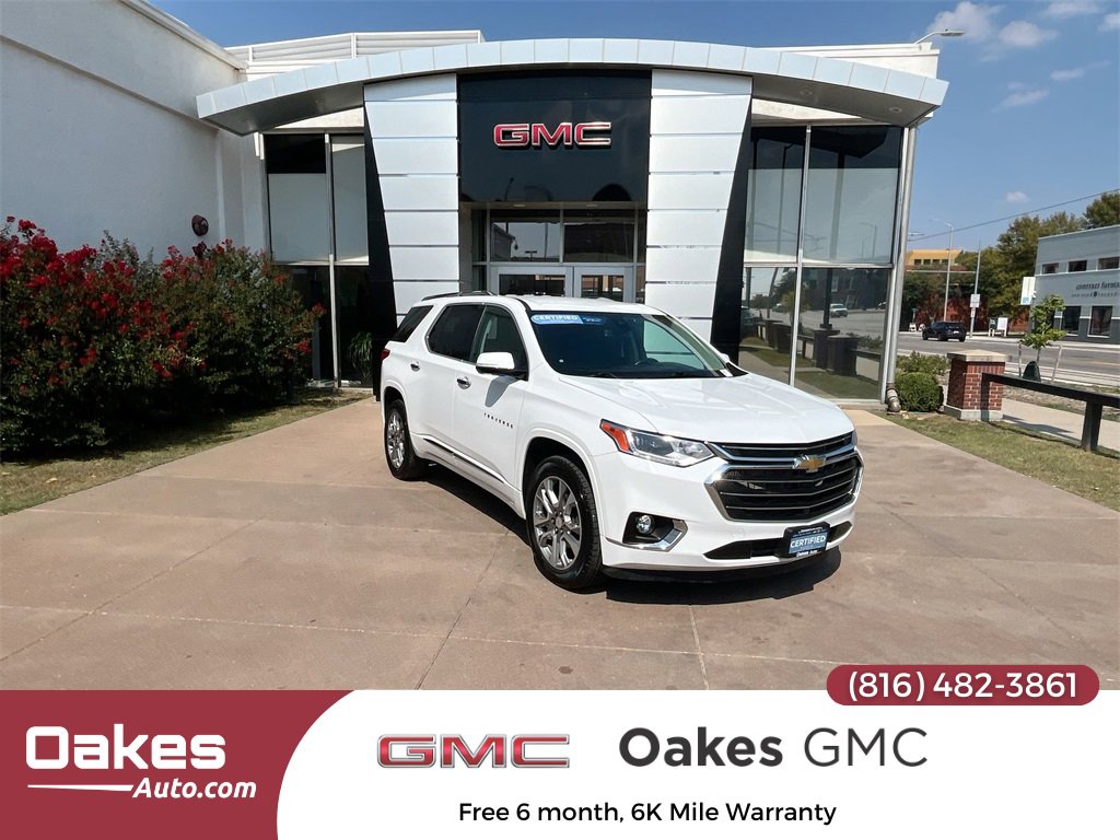 Certified 2020 Chevrolet Traverse Premier w/ LPO, Floor Liner Package