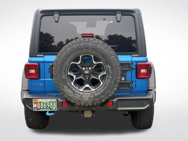 Used 2022 Jeep Wrangler Unlimited Rubicon 4xe w/ Cold Weather Group AWD/4WD image 4