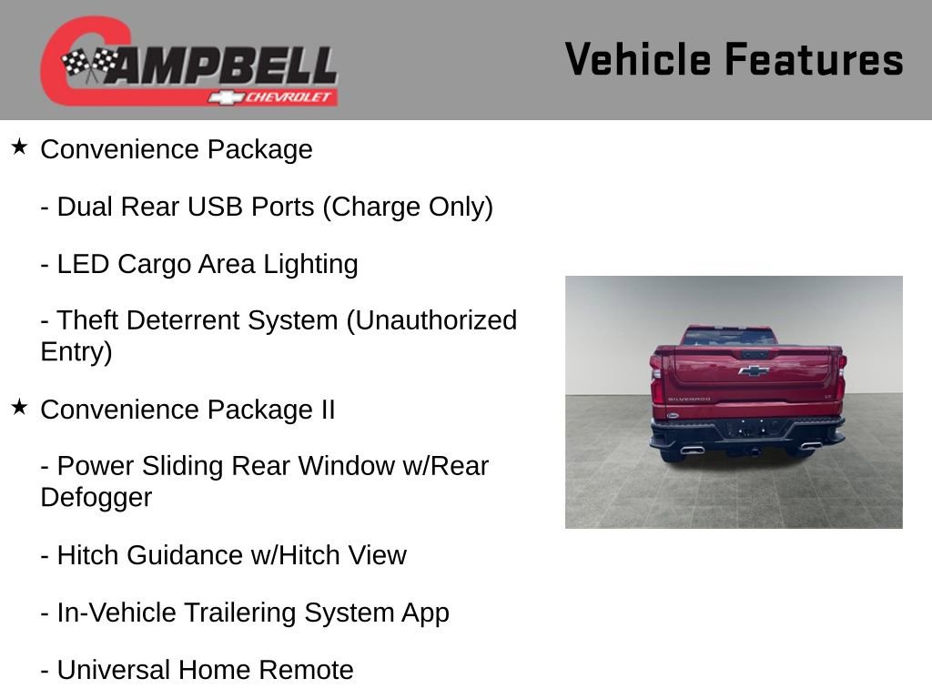 Used 2025 Chevrolet Silverado 1500 LT Trail Boss w/ Convenience Package II image 31