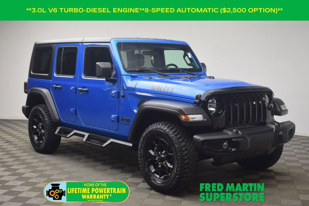 Used 2022 Jeep Wrangler Unlimited Sport