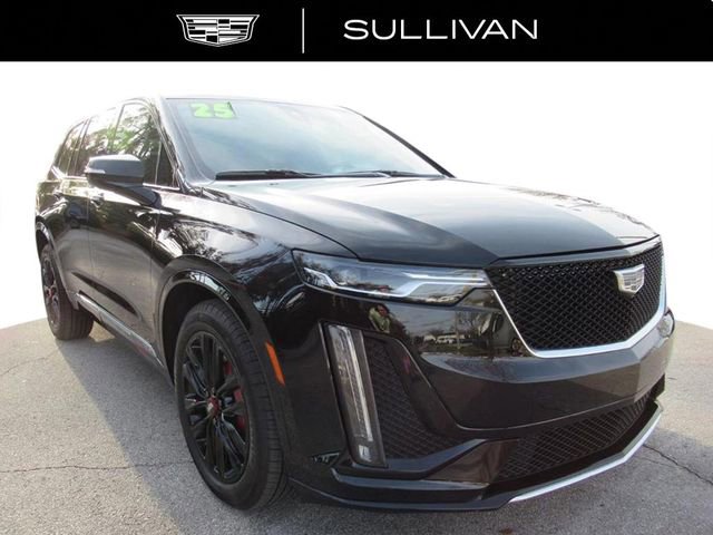 Certified 2025 Cadillac XT6 Sport w/ LPO, Red Accent Package image 3