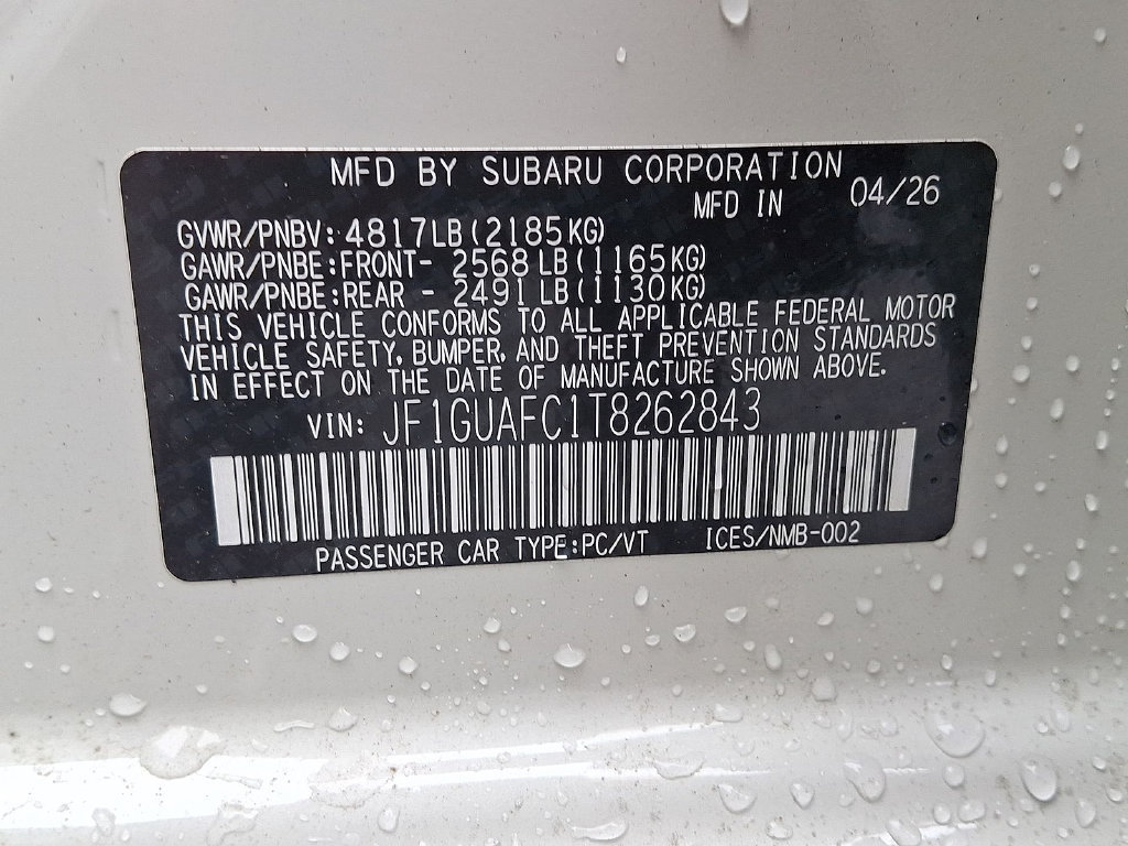 New 2026 Subaru Impreza 2.0i Sport AWD/4WD image 18
