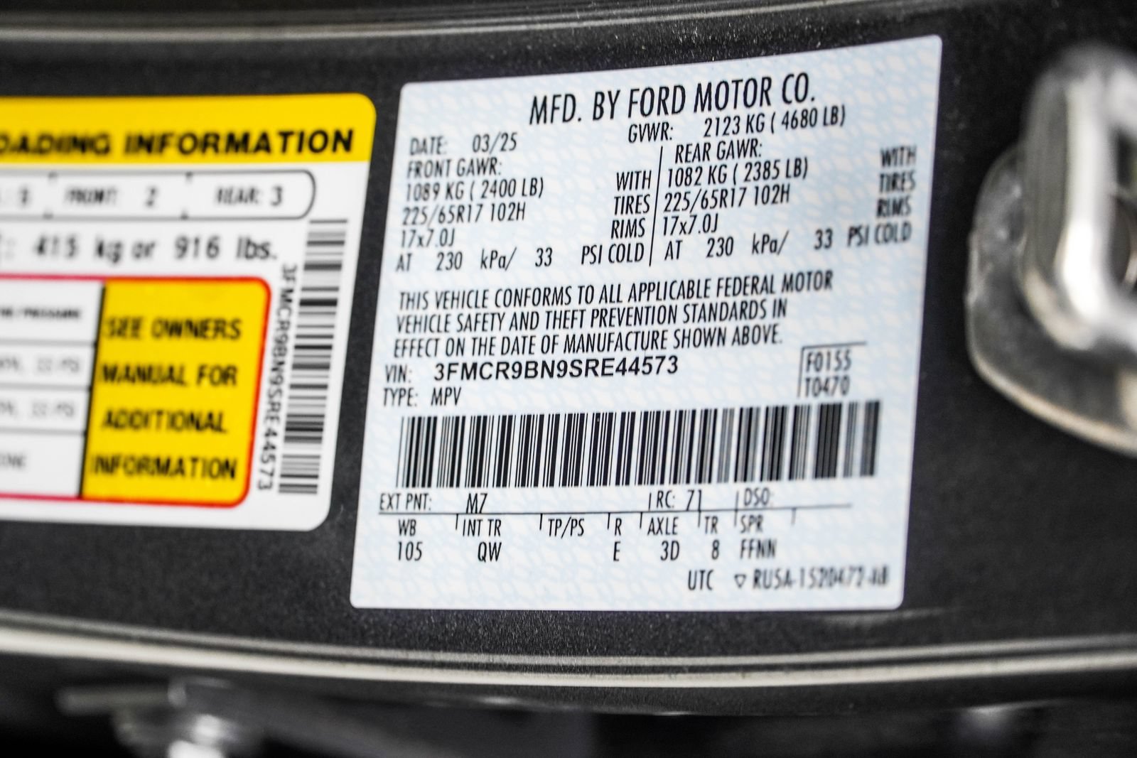 Used 2025 Ford Bronco Sport Big Bend AWD/4WD image 43
