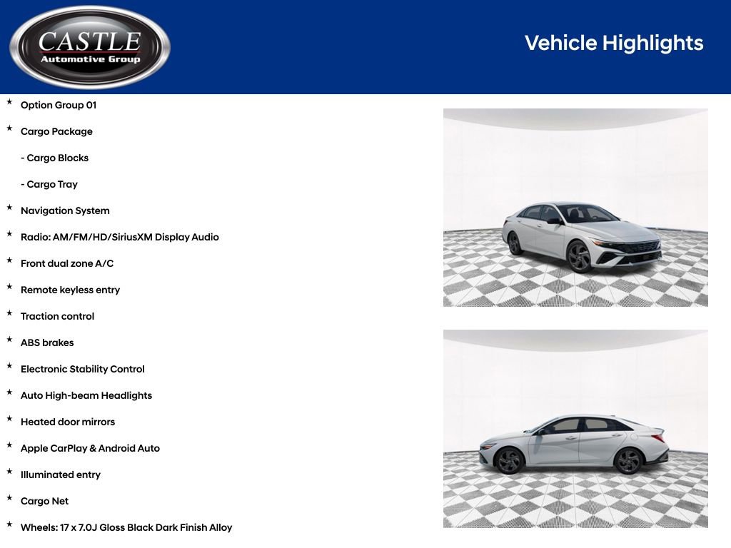 New 2026 Hyundai Elantra Sport w/ Cargo Package image 4