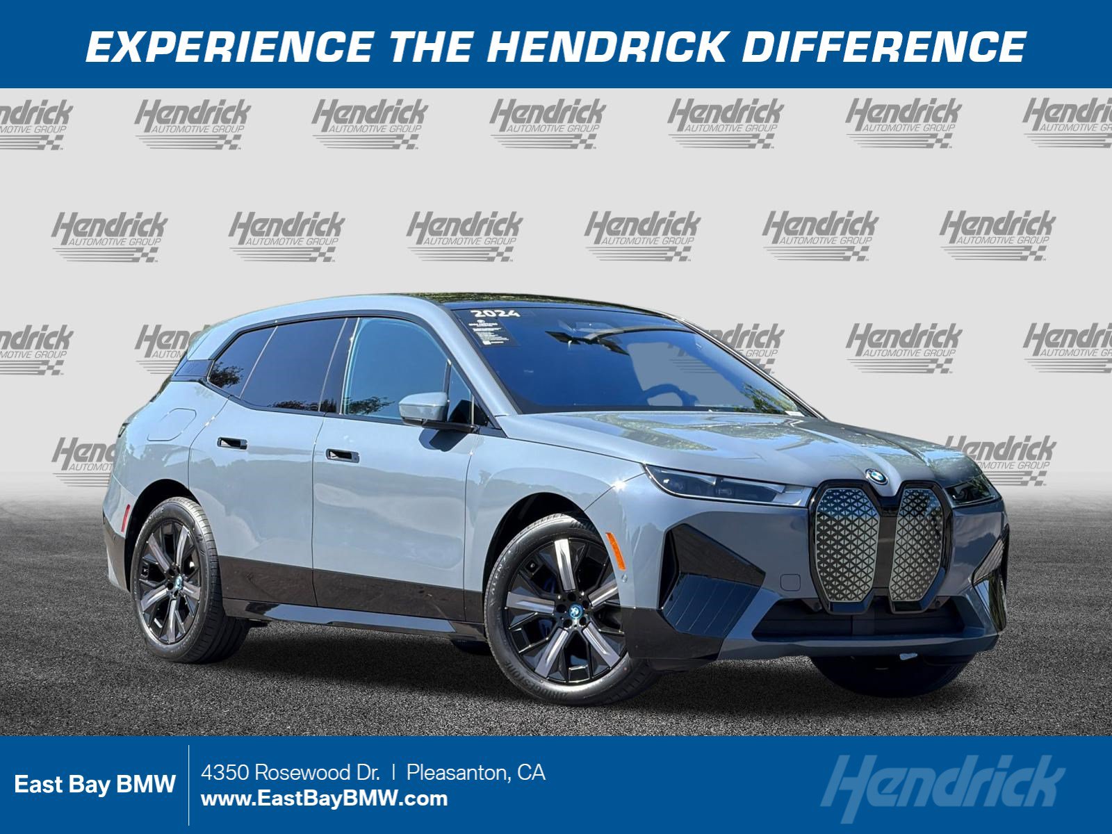 Certified 2024 BMW iX xDrive50 w/ Sport Package AWD/4WD image 1