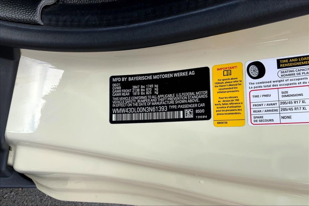 Certified 2022 MINI Cooper S w/ Driver Assistance Package image 32