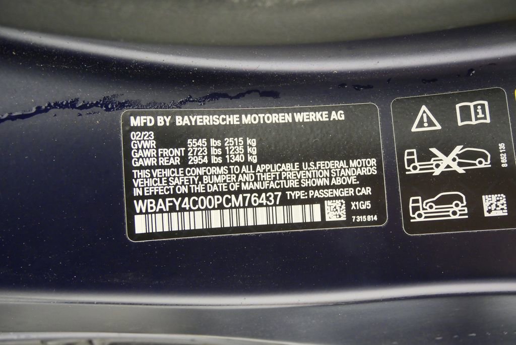 Certified 2023 BMW M850i xDrive Convertible w/ M Sport Professional Package image 26