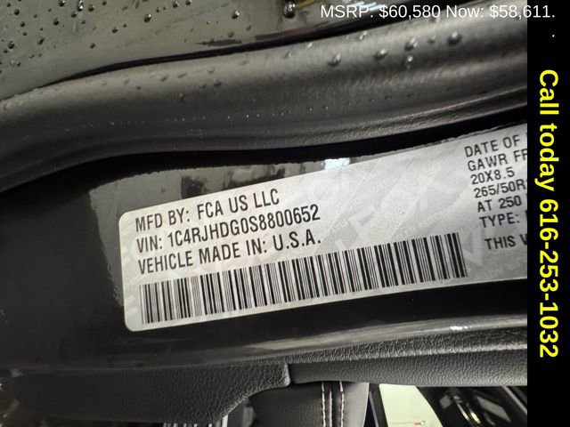 Used 2025 Jeep Grand Cherokee Overland w/ Trailer Tow Package image 29