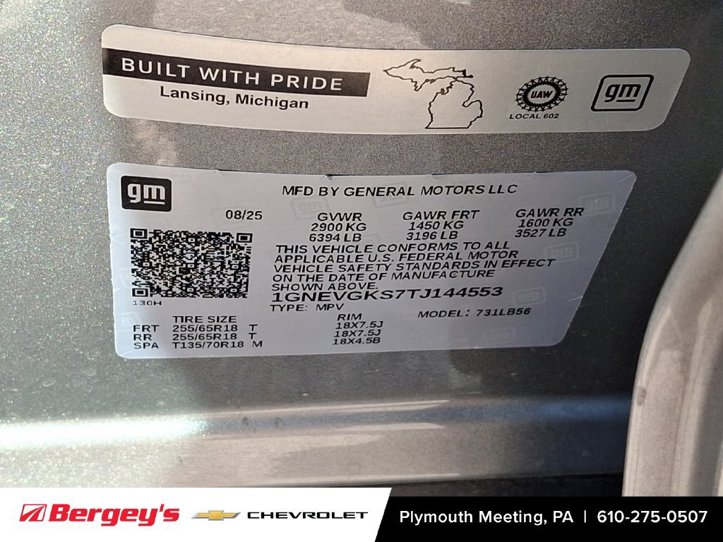 Certified 2026 Chevrolet Traverse LT AWD/4WD image 30