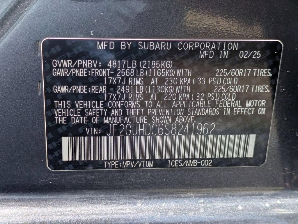 Used 2025 Subaru Crosstrek 2.5i Premium AWD/4WD image 35