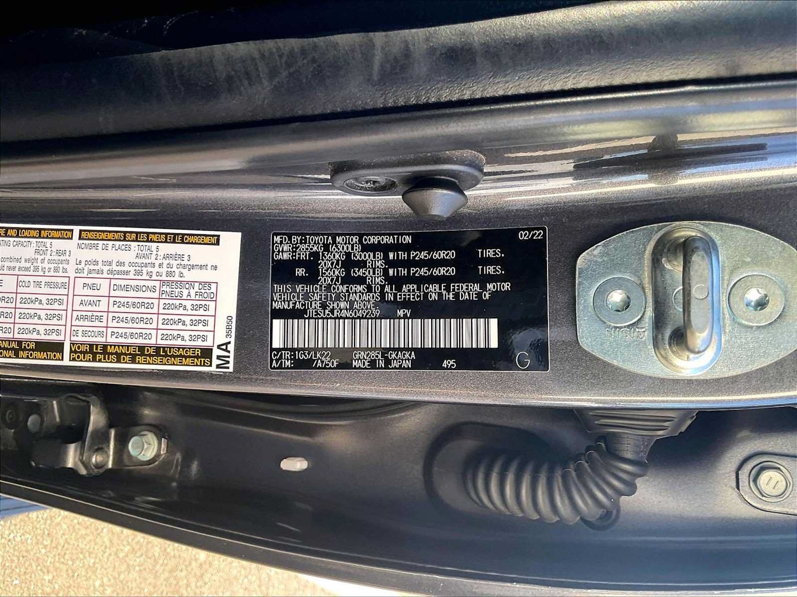 Used 2022 Toyota 4Runner TRD Sport w/ Technology Package AWD/4WD image 32
