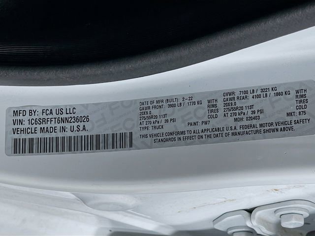 Used 2022 RAM 1500 Big Horn AWD/4WD image 12