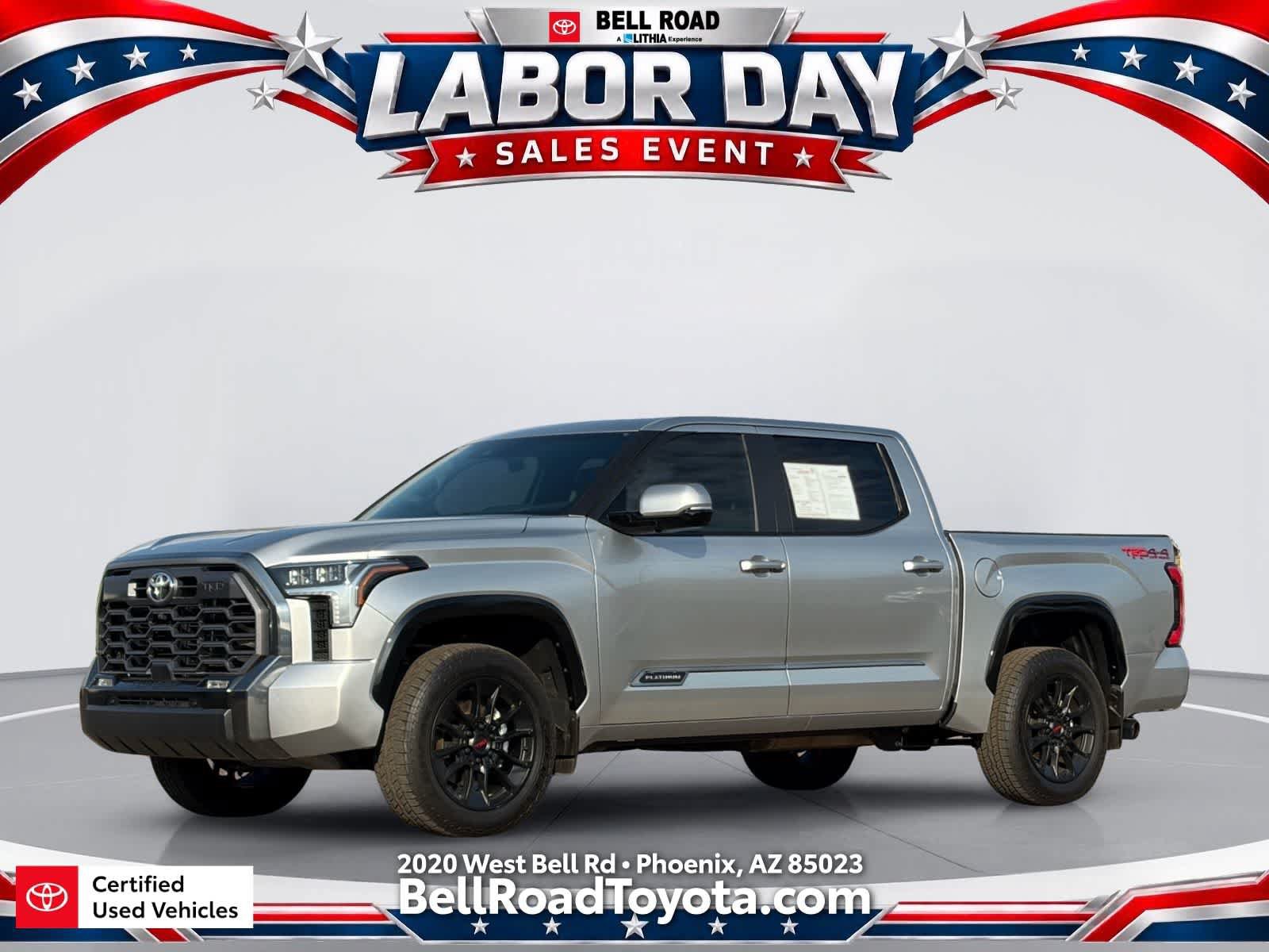 Certified 2026 Toyota Tundra Platinum w/ TRD Off-Road Package