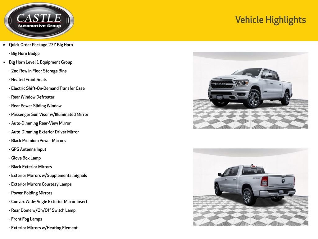 Used 2023 RAM 1500 Big Horn AWD/4WD image 4