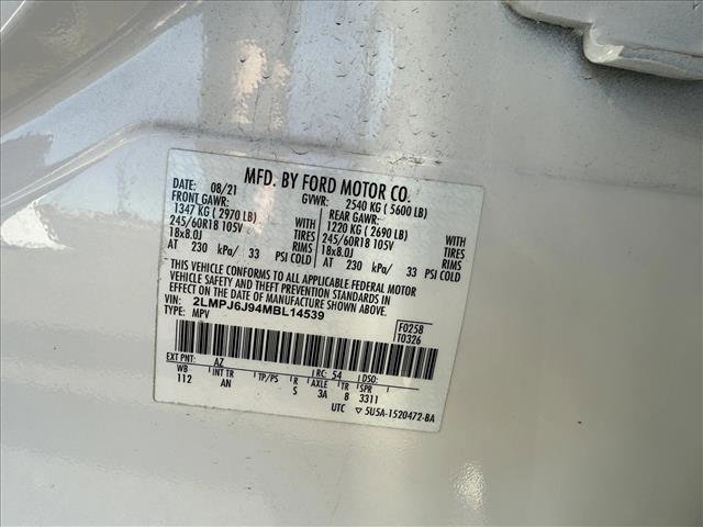 Used 2021 Lincoln Nautilus FWD w/ Equipment Group 101A image 25