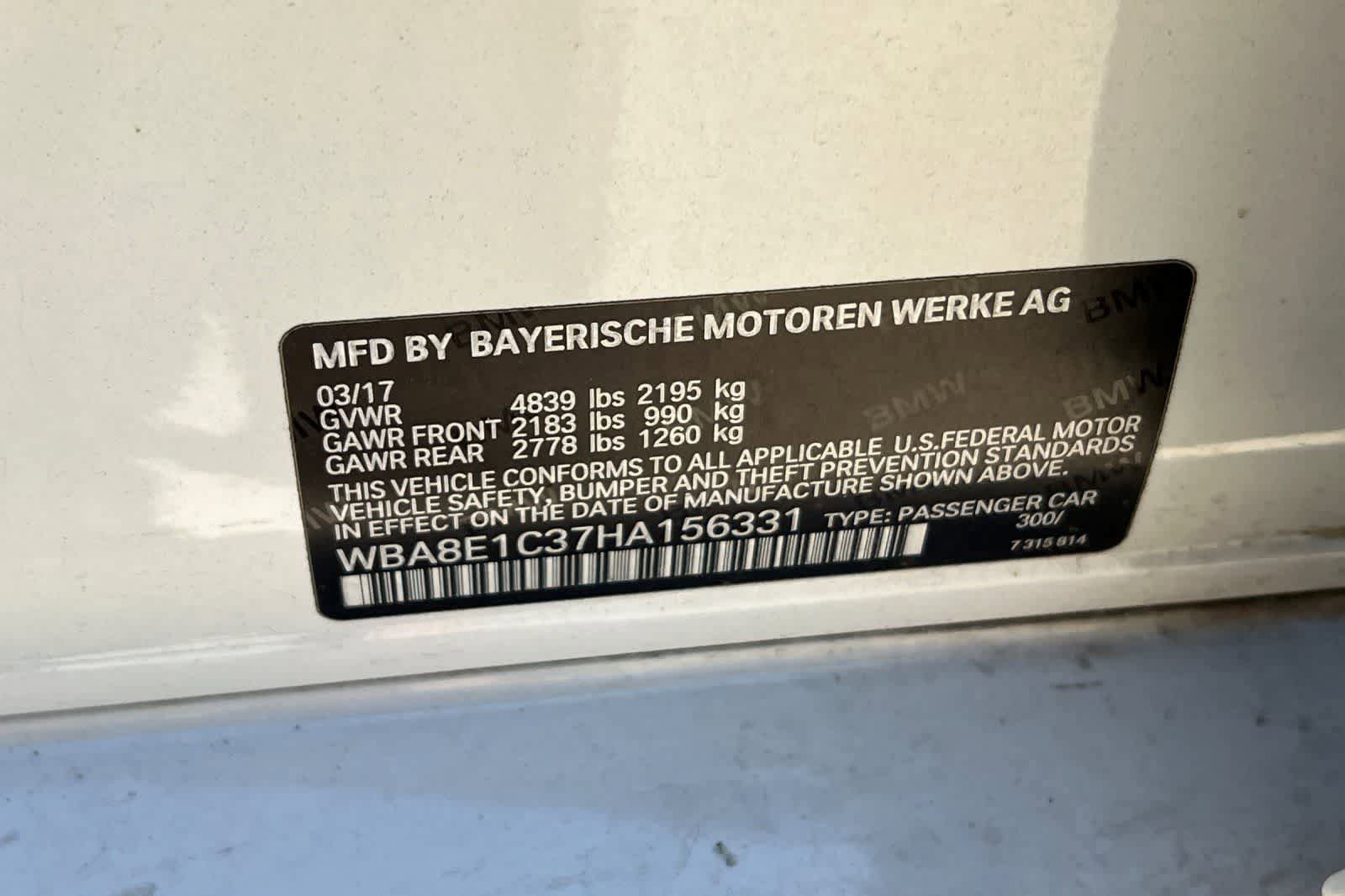 Used 2017 BMW 330e RWD image 29