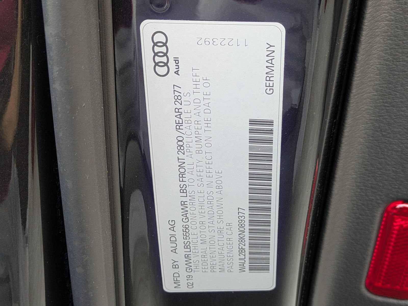 Used 2019 Audi A6 3.0T Premium Plus w/ Premium Plus Package AWD/4WD image 17