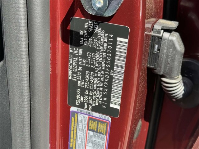 New 2025 Kia Sorento SX image 26